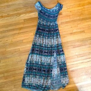 Evie brand paisley maxi